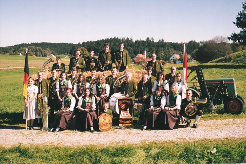 Musikverein Edenhausen im Jahre 2002